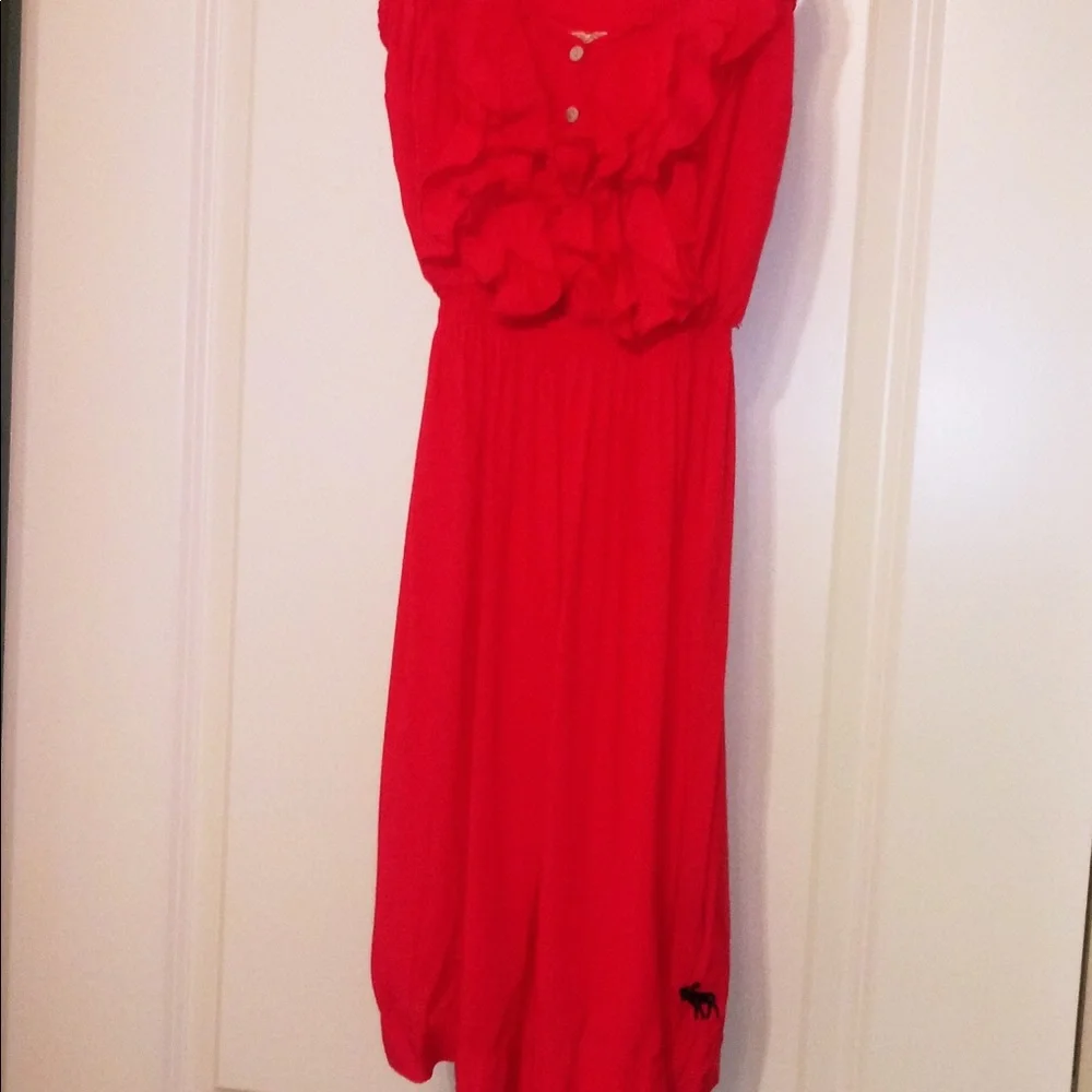 ABERCROMBIE & FITCH HOT PINK DRESS - Picture 5 of 5